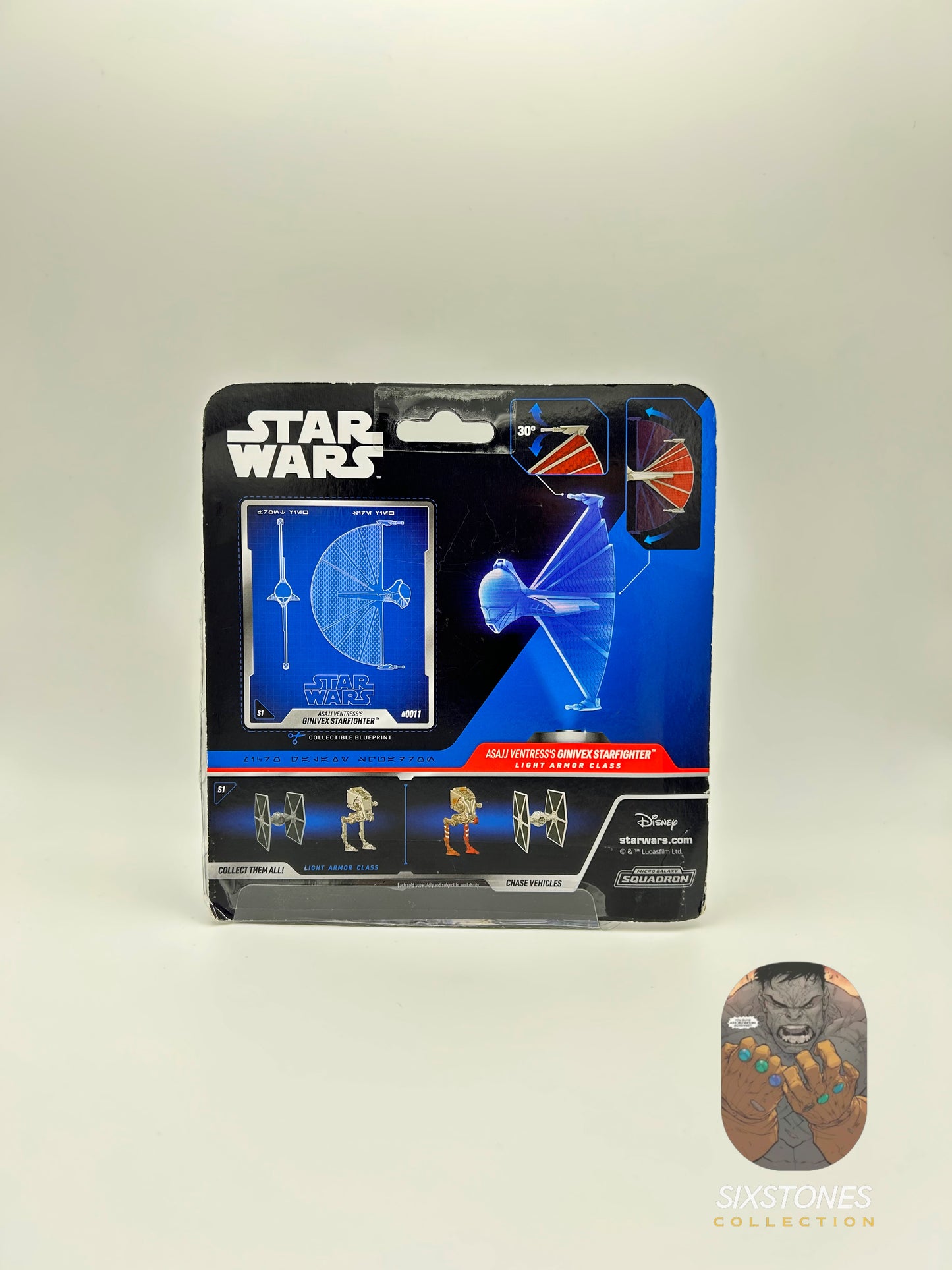 Star Wars Micro Galaxy Squadron - Asajj Ventress’s Ginivex Starfighter