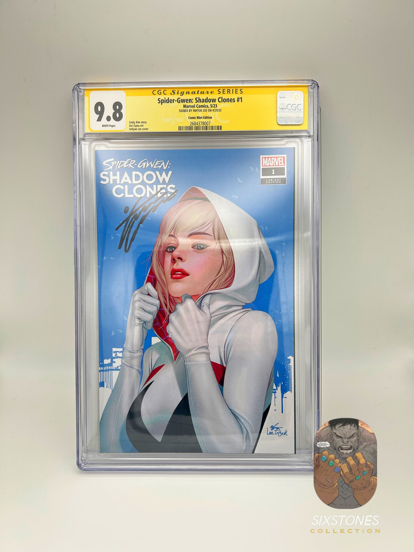 Spider-Gwen: Shadow Clones - (2023) #1 CGC 9.8 – Signed InHyuk Lee